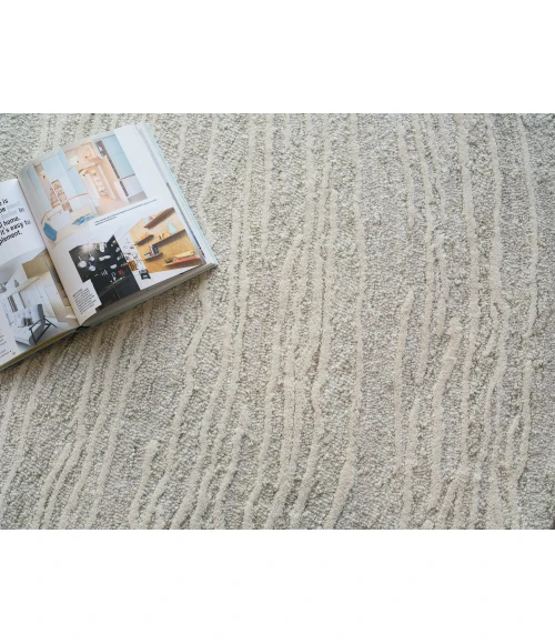 Exquisite Rugs Entro Sage Green/Ivory 73191X16 1ft.X1ft.6in. Rect. Rug