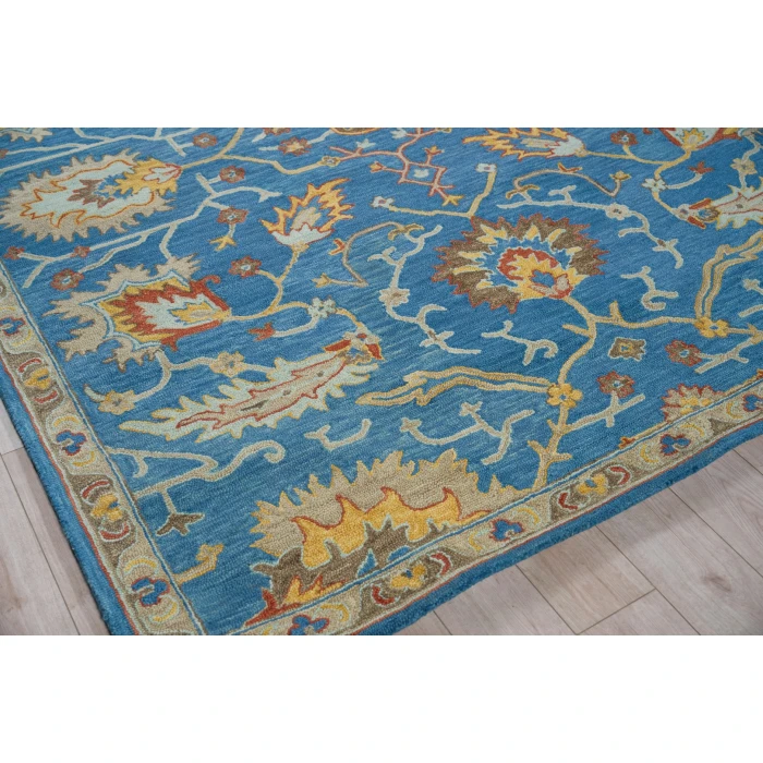 Exquisite Rugs Newport Blue/Ivory 733014X18 14ft.X18ft. Rect. Rug