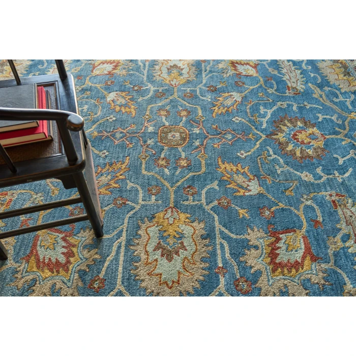 Exquisite Rugs Newport Blue/Ivory 733014X18 14ft.X18ft. Rect. Rug