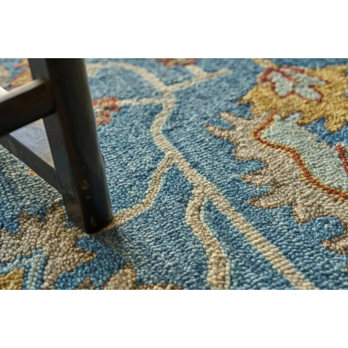 Exquisite Rugs Newport Blue/Ivory 733014X18 14ft.X18ft. Rect. Rug