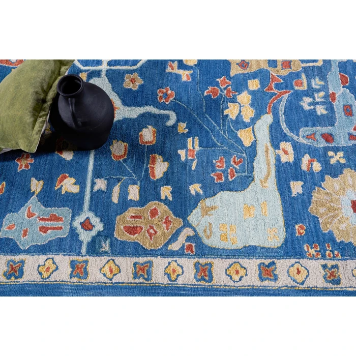 Exquisite Rugs Hamilton Navy/Multi 733315x20 15ft.x20ft. Rect. Rug