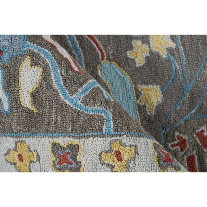 Exquisite Rugs Hamilton Taupe/Multi 73348X10 8ft.X10ft. Rect. Rug