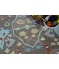 Exquisite Rugs Hamilton Taupe/Multi 73348X10 8ft.X10ft. Rect. Rug