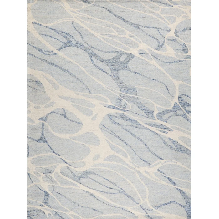 Exquisite Rugs Rio Blue/Ivory 733910X14 10ft.X14ft. Rect. Rug