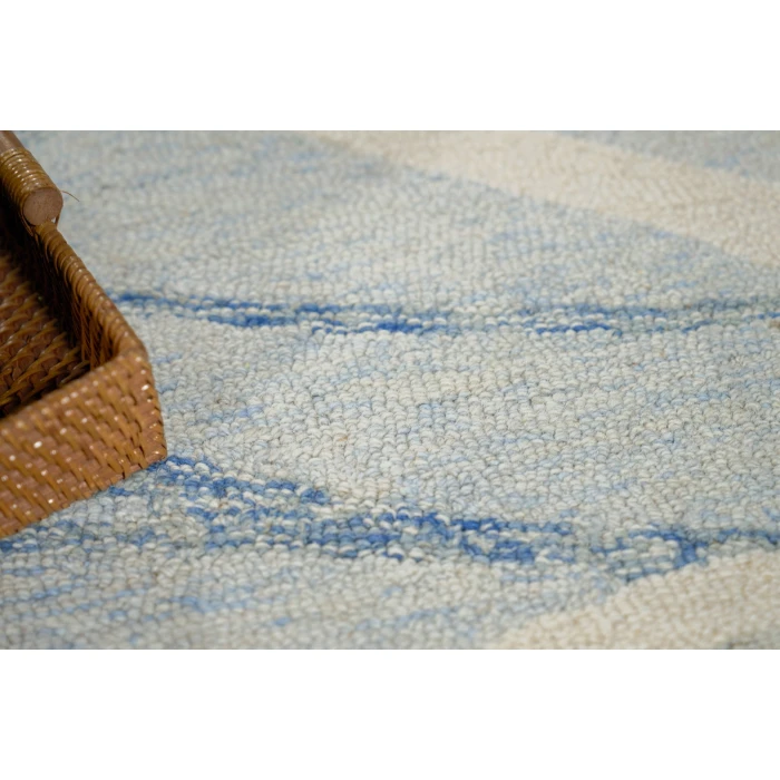Exquisite Rugs Rio Blue/Ivory 733910X14 10ft.X14ft. Rect. Rug