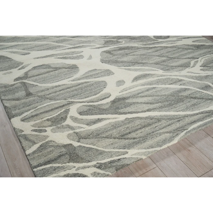 Exquisite Rugs Rio Gray/Ivory 734012X15 12ft.X15ft. Rect. Rug