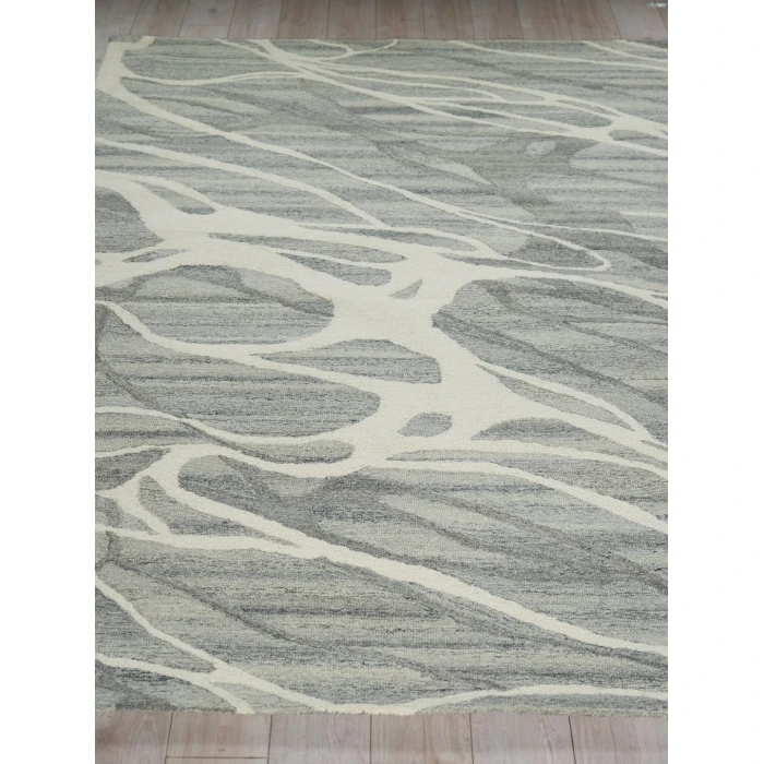 Exquisite Rugs Rio Gray/Ivory 734012X15 12ft.X15ft. Rect. Rug