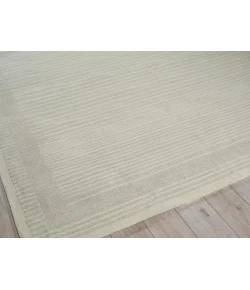 Exquisite Rugs Dusseldorf Silver/Ivory 73421X16 1ft.X1ft.6in. Rect. Rug