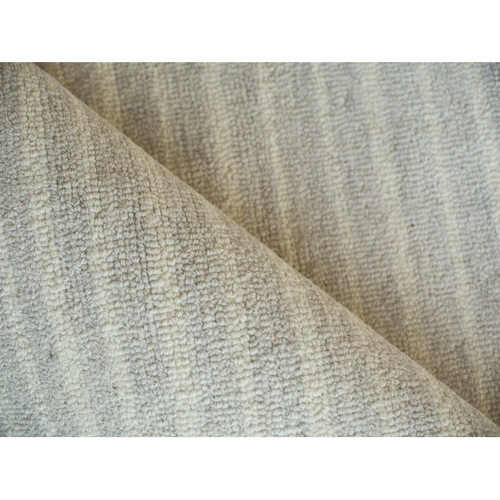 Exquisite Rugs Dusseldorf Silver/Ivory 73426X9 6ft.X9ft. Rect. Rug