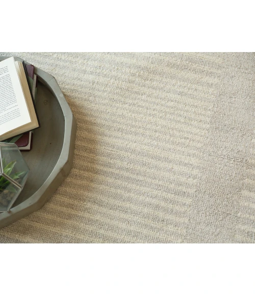Exquisite Rugs Dusseldorf Silver/Ivory 734212X15 12ft.X15ft. Rect. Rug