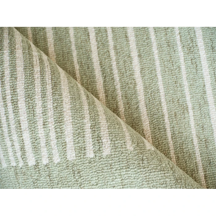 Exquisite Rugs Dusseldorf Sage Green/Ivory 73436X9 6ft.X9ft. Rect. Rug