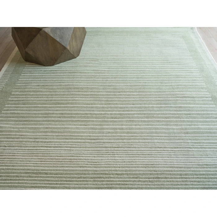 Exquisite Rugs Dusseldorf Sage Green/Ivory 73436X9 6ft.X9ft. Rect. Rug