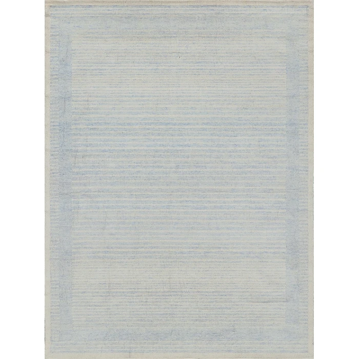 Exquisite Rugs Dusseldorf Blue/Ivory 73446X9 6ft.X9ft. Rect. Rug