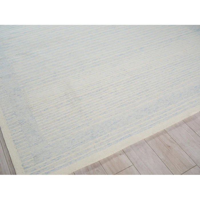 Exquisite Rugs Dusseldorf Blue/Ivory 73446X9 6ft.X9ft. Rect. Rug