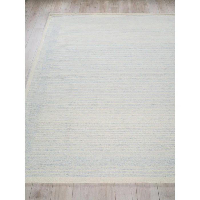 Exquisite Rugs Dusseldorf Blue/Ivory 73446X9 6ft.X9ft. Rect. Rug