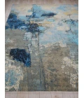 Exquisite Rugs Picasso Blue/Silver/Black 73608X10 8ft.X10ft. Rect. Rug