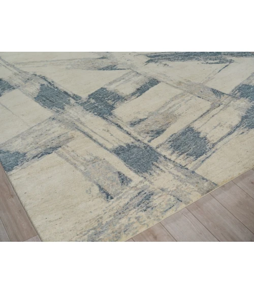 Exquisite Rugs Moderno Blue/Taupe 74208X10 8ft.X10ft. Rect. Rug