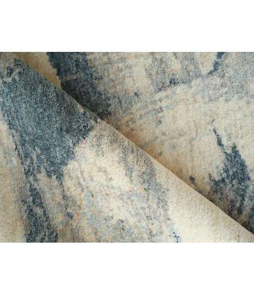 Exquisite Rugs Moderno Blue/Taupe 74208X10 8ft.X10ft. Rect. Rug