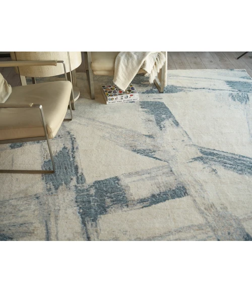 Exquisite Rugs Moderno Blue/Taupe 74208X10 8ft.X10ft. Rect. Rug