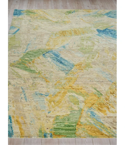 Exquisite Rugs Moderno Yellow/Green/Blue 74256X9 6ft.X9ft. Rect. Rug