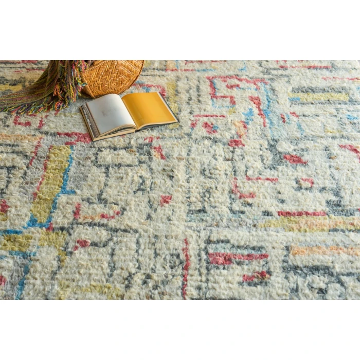 Exquisite Rugs Marrakesh Red/Yellow/Multi 74288X10 8ft.X10ft. Rect. Rug