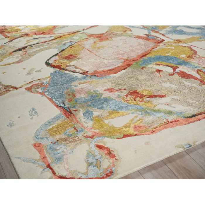 Exquisite Rugs Vibrance Pink/Red/Blue/Multi 74378X10 8ft.X10ft. Rect. Rug