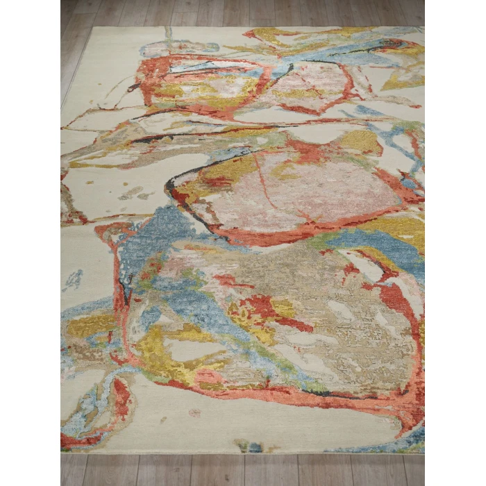 Exquisite Rugs Vibrance Pink/Red/Blue/Multi 74378X10 8ft.X10ft. Rect. Rug