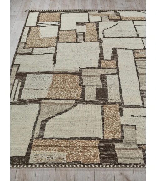 Exquisite Rugs Alcama Beige/Ivory/Brown 74541X16 1ft.X1ft.6in. Rect. Rug