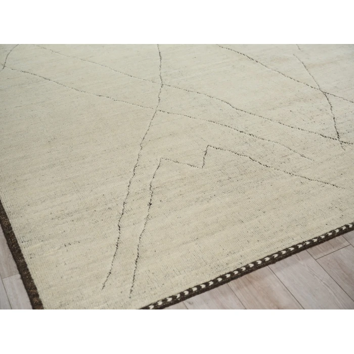 Exquisite Rugs Mojave Ivory/Espresso 74556X9 6ft.X9ft. Rect. Rug