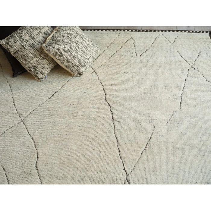 Exquisite Rugs Mojave Ivory/Espresso 74556X9 6ft.X9ft. Rect. Rug
