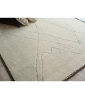 Exquisite Rugs Mojave Ivory/Espresso 74556X9 6ft.X9ft. Rect. Rug