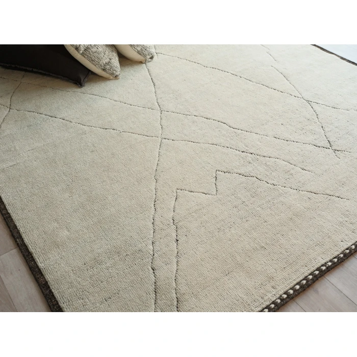 Exquisite Rugs Mojave Ivory/Espresso 74556X9 6ft.X9ft. Rect. Rug