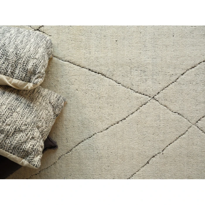 Exquisite Rugs Mojave Ivory/Espresso 74556X9 6ft.X9ft. Rect. Rug