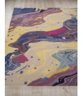 Exquisite Rugs Solara Purple/Yellow/Multi 74788X10 8ft.X10ft. Rect. Rug