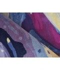 Exquisite Rugs Solara Purple/Yellow/Multi 74788X10 8ft.X10ft. Rect. Rug