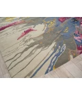 Exquisite Rugs Solara Pink/Blue/Multi 74808X10 8ft.X10ft. Rect. Rug