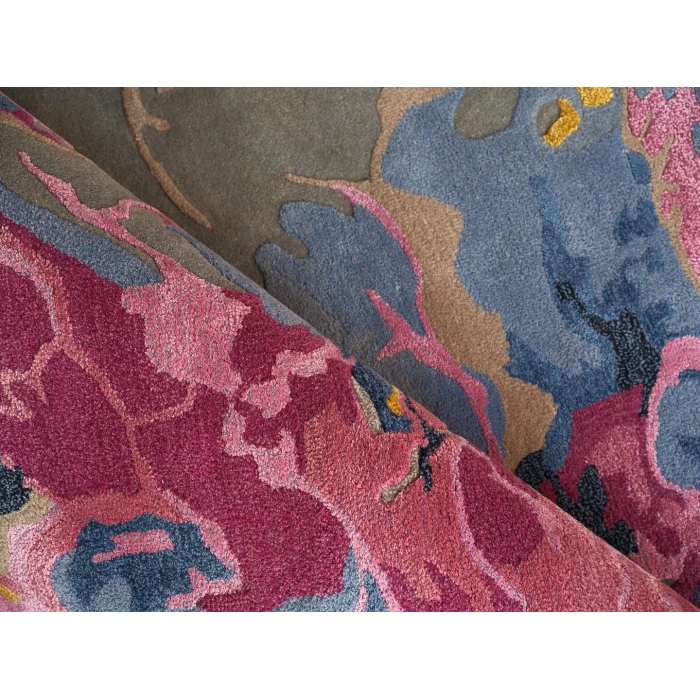 Exquisite Rugs Solara Pink/Blue/Multi 74808X10 8ft.X10ft. Rect. Rug