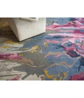 Exquisite Rugs Solara Pink/Blue/Multi 74808X10 8ft.X10ft. Rect. Rug