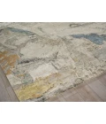 Exquisite Rugs Floor Art Blue/Silver/Multi 74868X10 8ft.X10ft. Rect. Rug