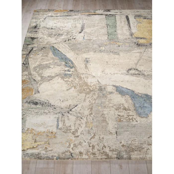 Exquisite Rugs Floor Art Blue/Silver/Multi 74868X10 8ft.X10ft. Rect. Rug