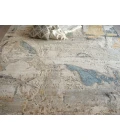 Exquisite Rugs Floor Art Blue/Silver/Multi 74868X10 8ft.X10ft. Rect. Rug