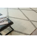 Exquisite Rugs Sunstone Ivory/Black 74906X9 6ft.X9ft. Rect. Rug