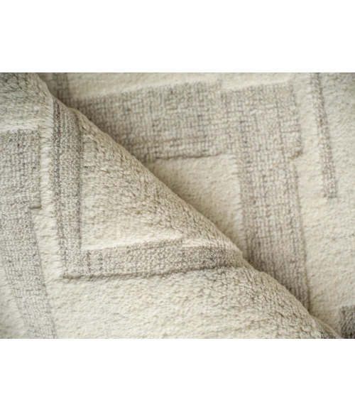 Exquisite Rugs Malmo Ivory/Beige/Taupe 74971X16 1ft.X1ft.6in. Rect. Rug