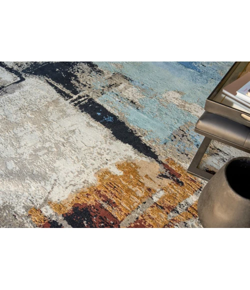Exquisite Rugs Picasso Blue 75098X10 8ft.X10ft. Rect. Rug