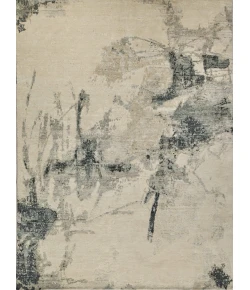 Exquisite Rugs Moderno Ivory/Black/Silver 75721X16 1ft.X1ft.6in. Rect. Rug