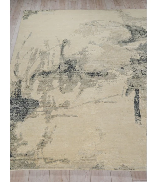 Exquisite Rugs Moderno Ivory/Black/Silver 757212X15 12ft.X15ft. Rect. Rug