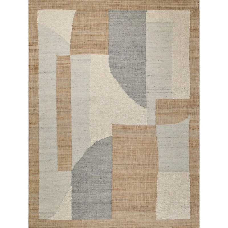 Exquisite Rugs Pompano Ivory/Gray/Beige 75778X10 8ft.X10ft. Rect. Rug