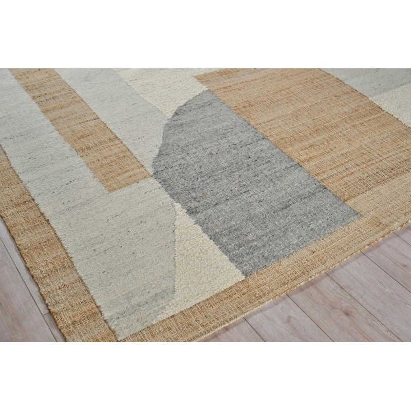 Exquisite Rugs Pompano Ivory/Gray/Beige 75778X10 8ft.X10ft. Rect. Rug