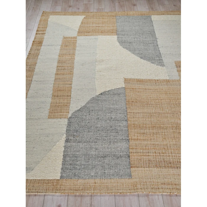 Exquisite Rugs Pompano Ivory/Gray/Beige 757710X14 10ft.X14ft. Rect. Rug