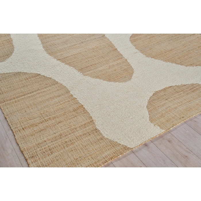 Exquisite Rugs Pompano Ivory/Beige 75796X9 6ft.X9ft. Rect. Rug